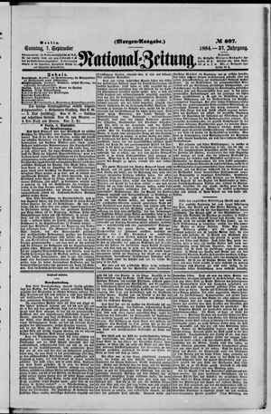 National-Zeitung vom 07.09.1884