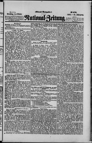 National-Zeitung vom 14.10.1884