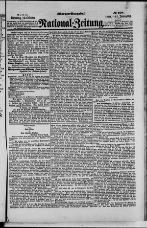 National-Zeitung vom 19.10.1884