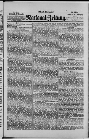 National-Zeitung vom 05.11.1884