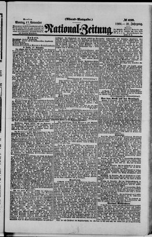 National-Zeitung vom 17.11.1884