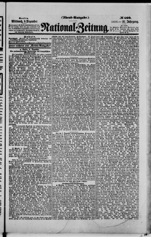 National-Zeitung vom 03.12.1884