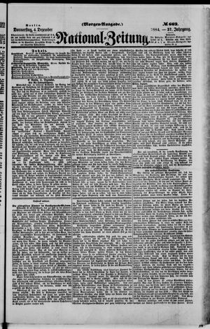 National-Zeitung vom 04.12.1884