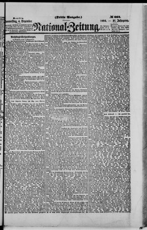 National-Zeitung vom 04.12.1884