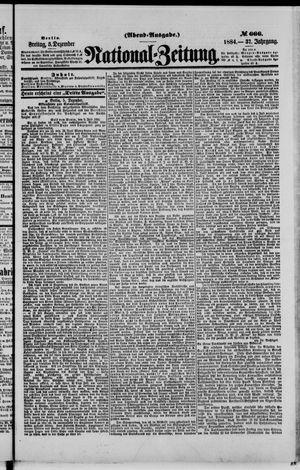 National-Zeitung on Dec 5, 1884