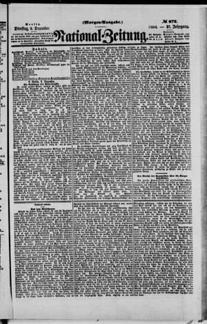 National-Zeitung vom 09.12.1884
