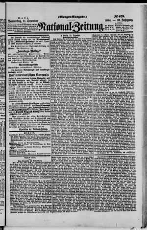 National-Zeitung vom 11.12.1884