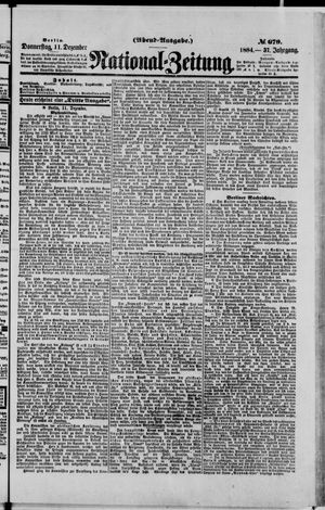 National-Zeitung vom 11.12.1884