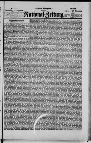 National-Zeitung vom 11.12.1884