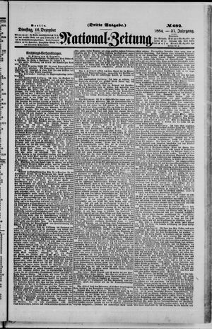 National-Zeitung vom 16.12.1884