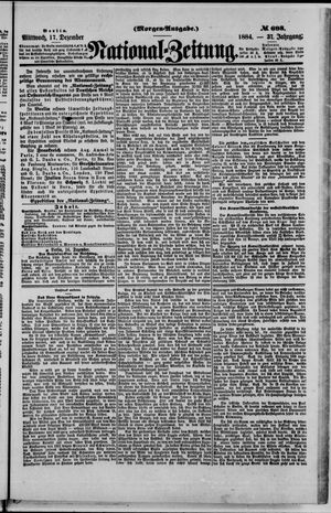 National-Zeitung vom 17.12.1884