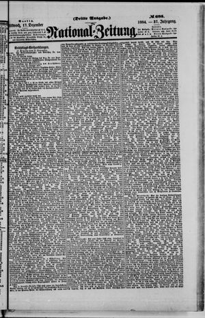 National-Zeitung vom 17.12.1884