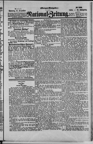 Nationalzeitung on Dec 21, 1884