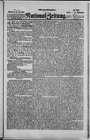 National-Zeitung vom 23.12.1884