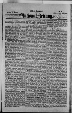 Nationalzeitung vom 02.01.1885