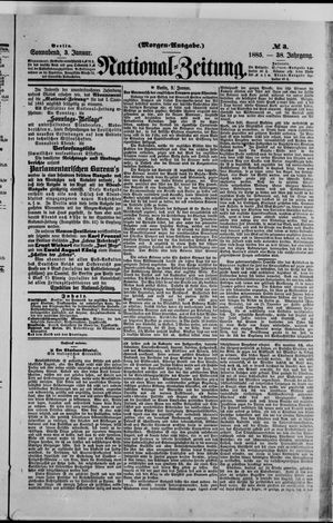 Nationalzeitung on Jan 3, 1885