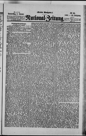 National-Zeitung vom 09.01.1885