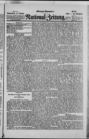 Nationalzeitung vom 10.01.1885