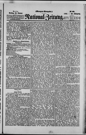 Nationalzeitung vom 23.01.1885