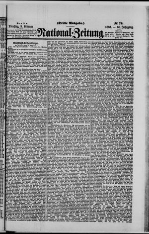 National-Zeitung vom 03.02.1885