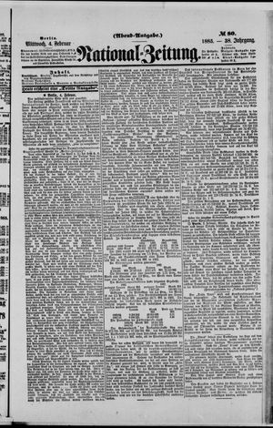 Nationalzeitung vom 04.02.1885