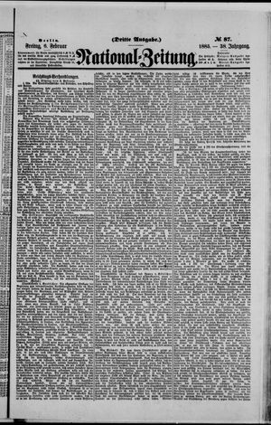 Nationalzeitung vom 06.02.1885