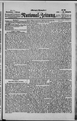 Nationalzeitung on Feb 7, 1885