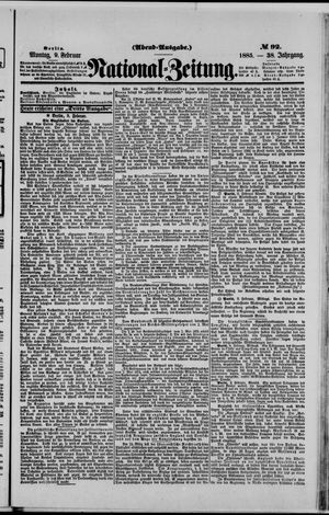 Nationalzeitung on Feb 9, 1885