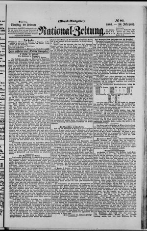 National-Zeitung vom 10.02.1885