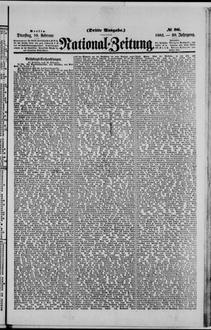 National-Zeitung vom 10.02.1885