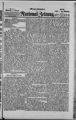 Nationalzeitung on Feb 11, 1885