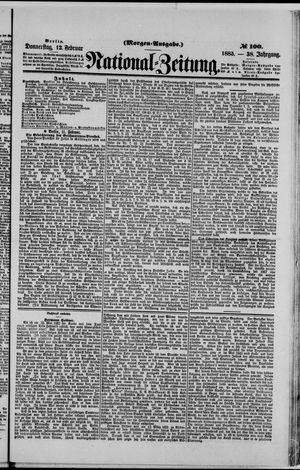 Nationalzeitung vom 12.02.1885