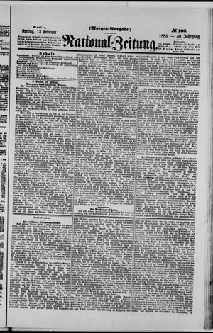 Nationalzeitung vom 13.02.1885