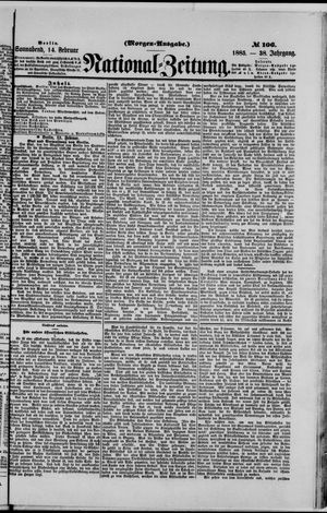 National-Zeitung vom 14.02.1885