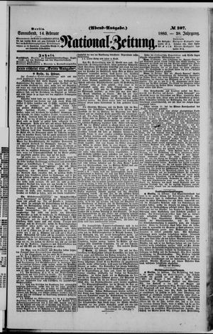 National-Zeitung vom 14.02.1885