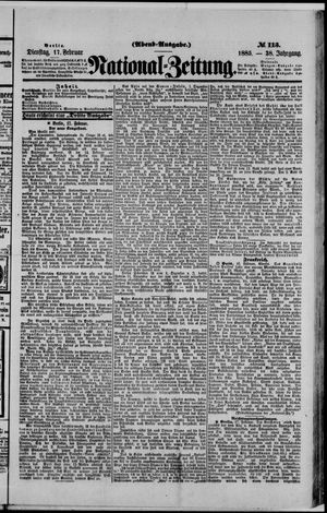 National-Zeitung vom 17.02.1885