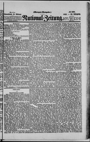 Nationalzeitung vom 21.02.1885