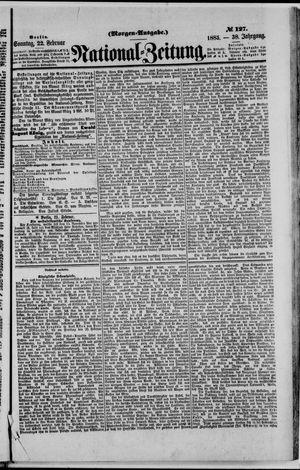Nationalzeitung vom 22.02.1885