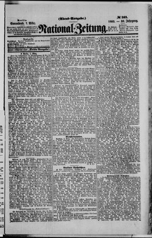 Nationalzeitung vom 07.03.1885