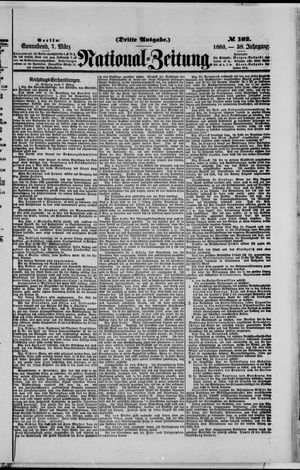 Nationalzeitung vom 07.03.1885