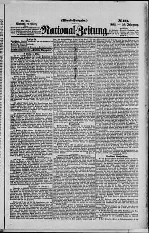 Nationalzeitung vom 09.03.1885
