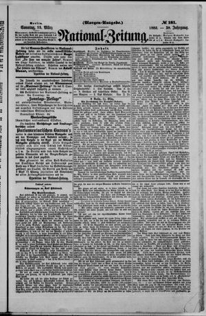 National-Zeitung vom 15.03.1885