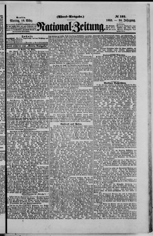 Nationalzeitung vom 16.03.1885