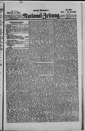 Nationalzeitung vom 18.03.1885