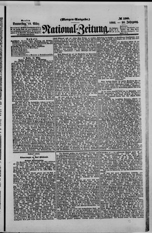 Nationalzeitung vom 19.03.1885
