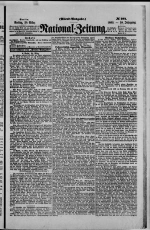 Nationalzeitung on Mar 20, 1885