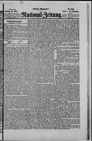 Nationalzeitung on Mar 20, 1885