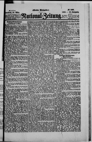 National-Zeitung vom 21.03.1885