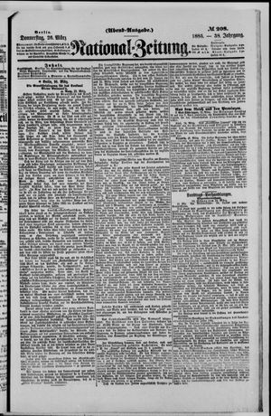 Nationalzeitung on Mar 26, 1885