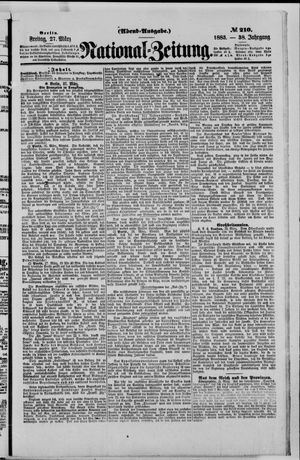 Nationalzeitung on Mar 27, 1885